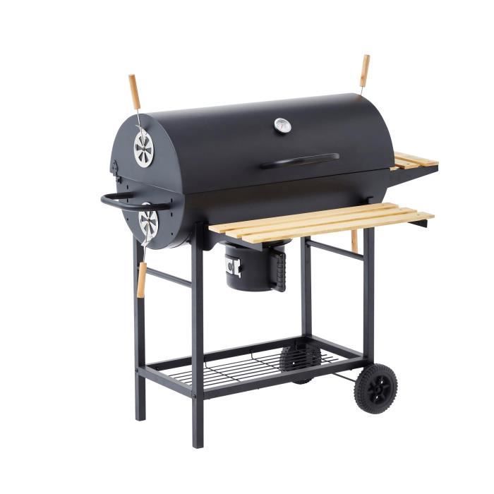 Grill węglowy Mike - powierzchnia do gotowania 71 x 35 cm(Por omisión)