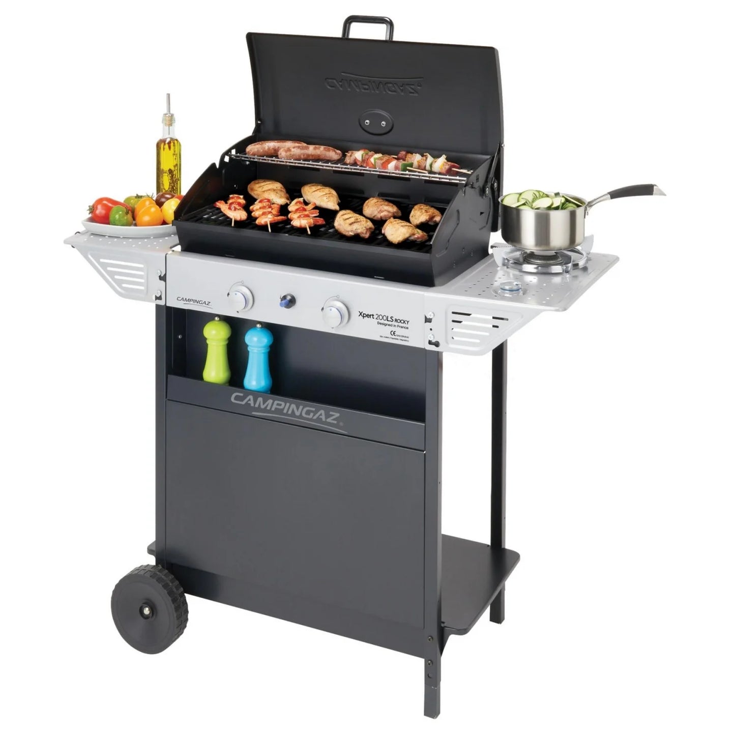 Grill gazowy Xpert 200 LS Rocky z 2 palnikami(Por omisión)
