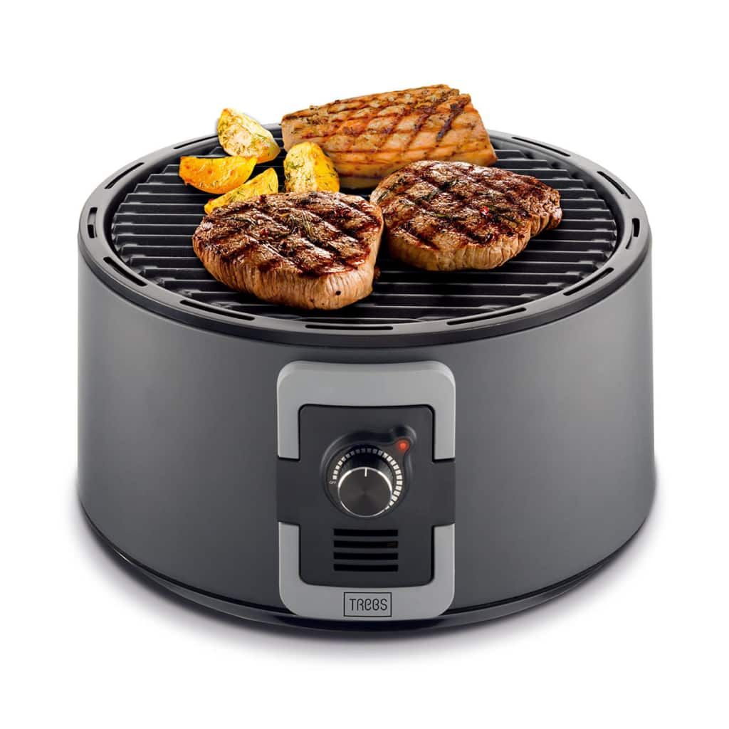 Grill węglowy Trebs 35 cm, przenośny, czarny 99335(Por omisión)