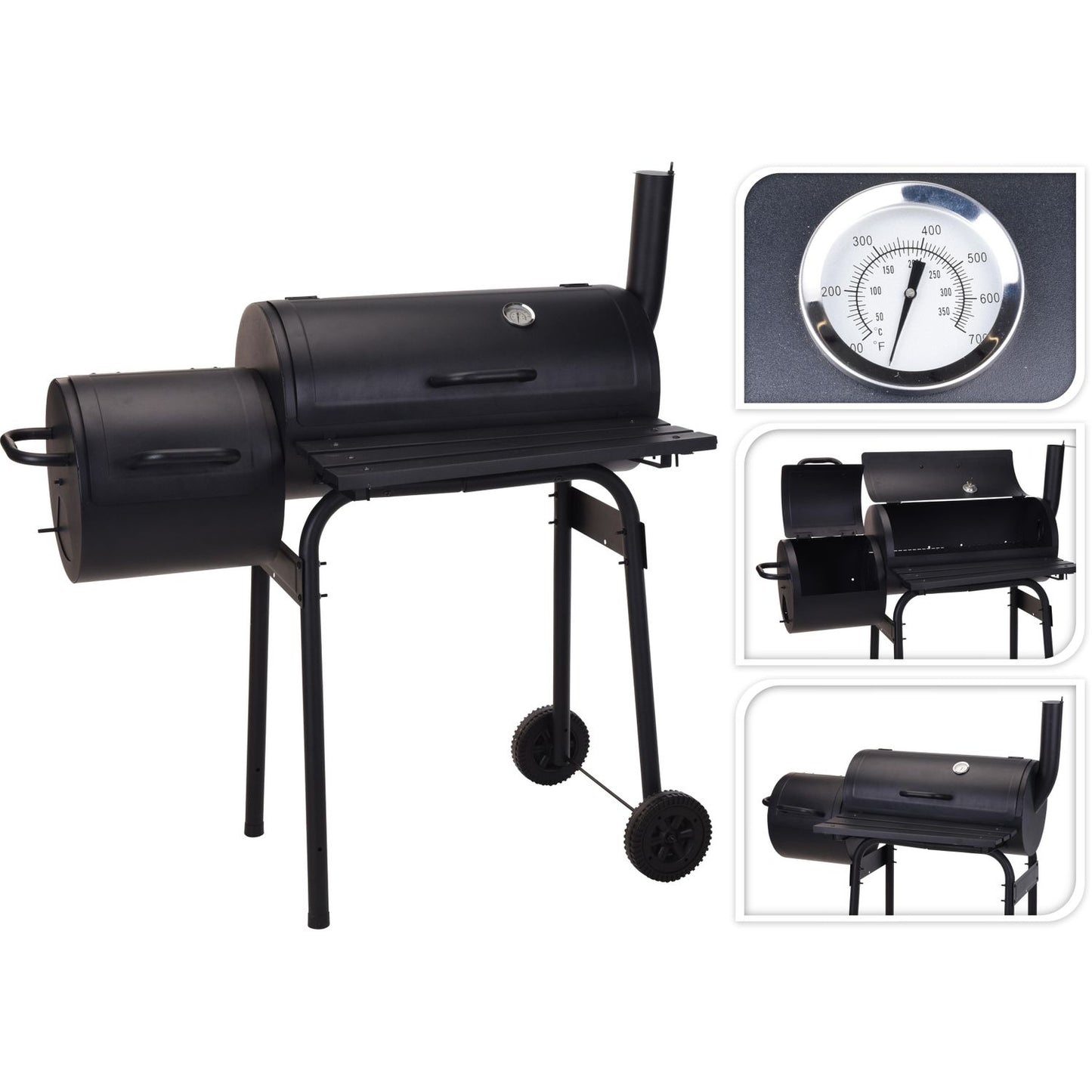 Grill węglowy + wędzarnia Jamaica(Por omisión)