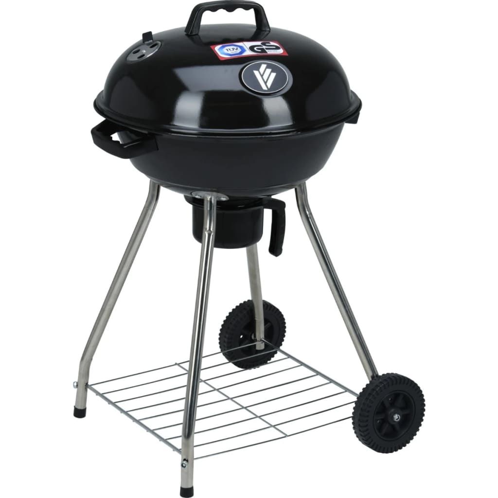 Grill węglowy na kółkach Progarden, czarny, 45 cm(Por omisión)
